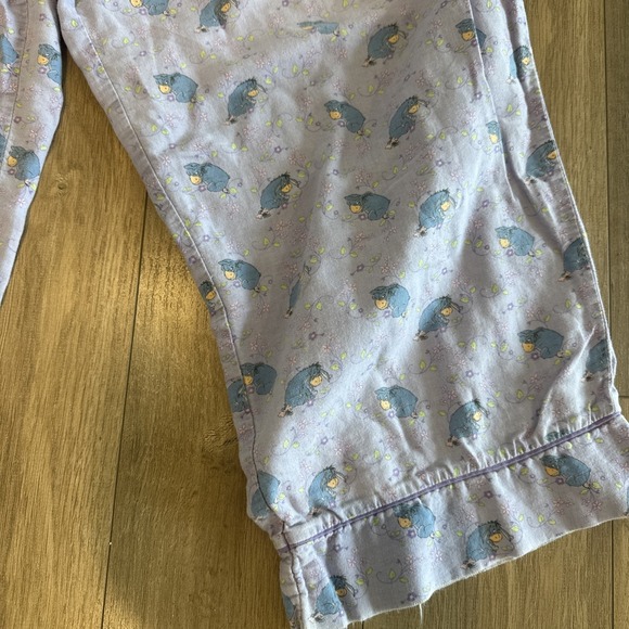 Disney Eeyore PJ/Lounge‎ Pants Capris Purple Print Women's XL - Picture 10 of 10